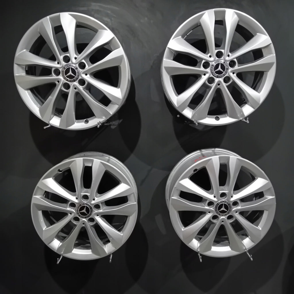 4x Alufelge 17 Zoll 7.0" 5x112 48 5ET A2054018000- Mercedes-Benz W205 Rim Wheel FEL4346393404dc