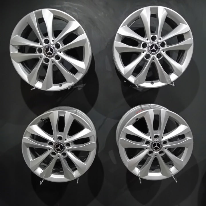 4x Alufelge 17 Zoll 7.0" 5x112 48 5ET A2054018000- Mercedes-Benz W205 Rim Wheel FEL4346393404dc