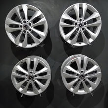 Laden Sie das Bild in den Galerie-Viewer, 4x Alufelge 17 Zoll 7.0" 5x112 48 5ET A2054018000- Mercedes-Benz W205 Rim Wheel FEL4346393404dc