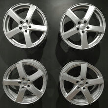 Laden Sie das Bild in den Galerie-Viewer, 4x Alufelge 17 Zoll 7.0" 5x112 48 5ET Glanz Silber Seat Leon Rim Wheel FEL7685856827ft