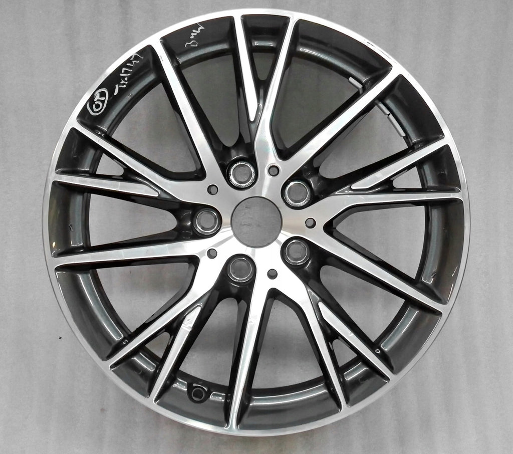 1x Alufelge 17 Zoll 7.0" 5x112 47ET Glanz Grau 7849122 BMW F45 1 F40 F46 Mg FEL5255759463ou