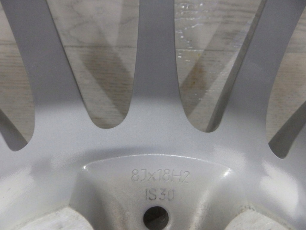 1x Alufelge 18 Zoll 8.0" 5x112 30ET Glanz Silber 6861224 BMW 5 G31 G30 Rim Wheel