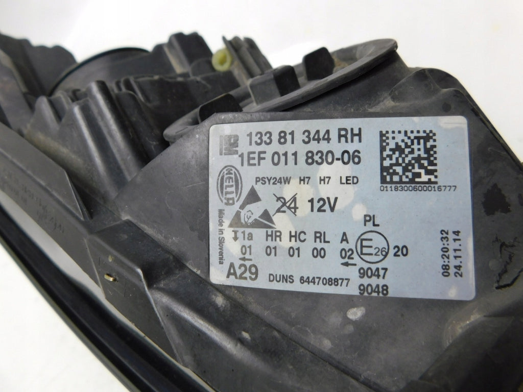 Frontscheinwerfer Opel Corsa E 13381344 Rechts Scheinwerfer Headlight SCH5222226688gl
