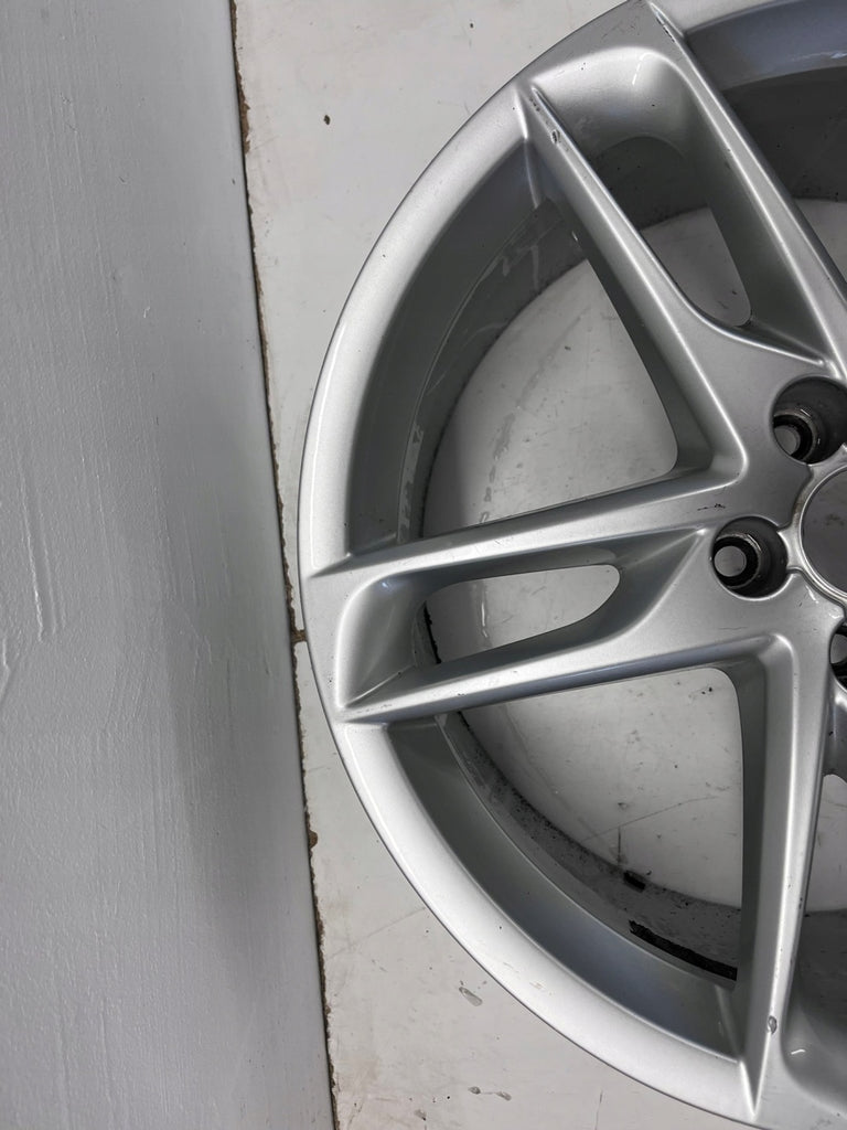 1x Alufelge 19 Zoll 8.0" 5x112 39ET Glanz Silber 8R0601025BN Audi Q5 Rim Wheel FEL5096421959na