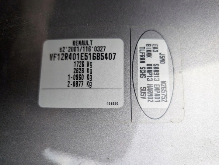 Motor Renault Captur I H5F403 1.2 TCE 120PS 88kW 88TKm 2013 Benzin Komplett MOT2451006291uy