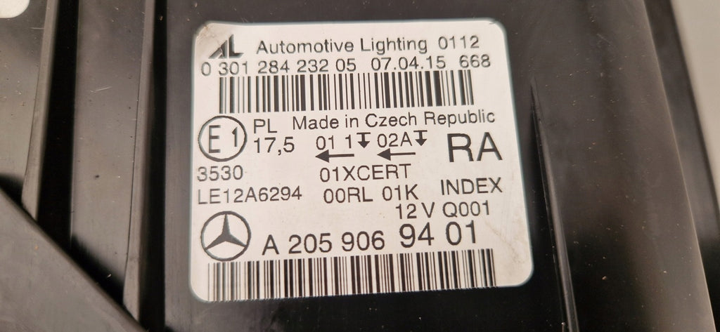 Frontscheinwerfer Mercedes-Benz A2059069401 LED Rechts Scheinwerfer Headlight