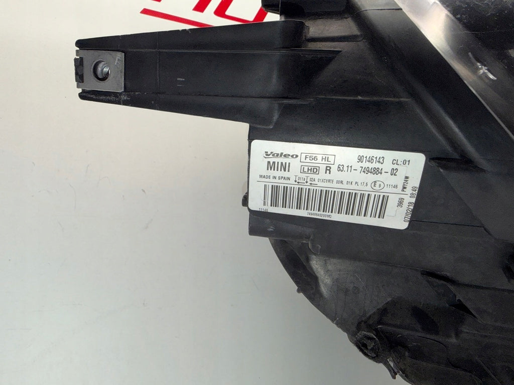 Frontscheinwerfer Mini F57 F54 F56 F55 7494884 Full LED Rechts Headlight SCH4576101632vb