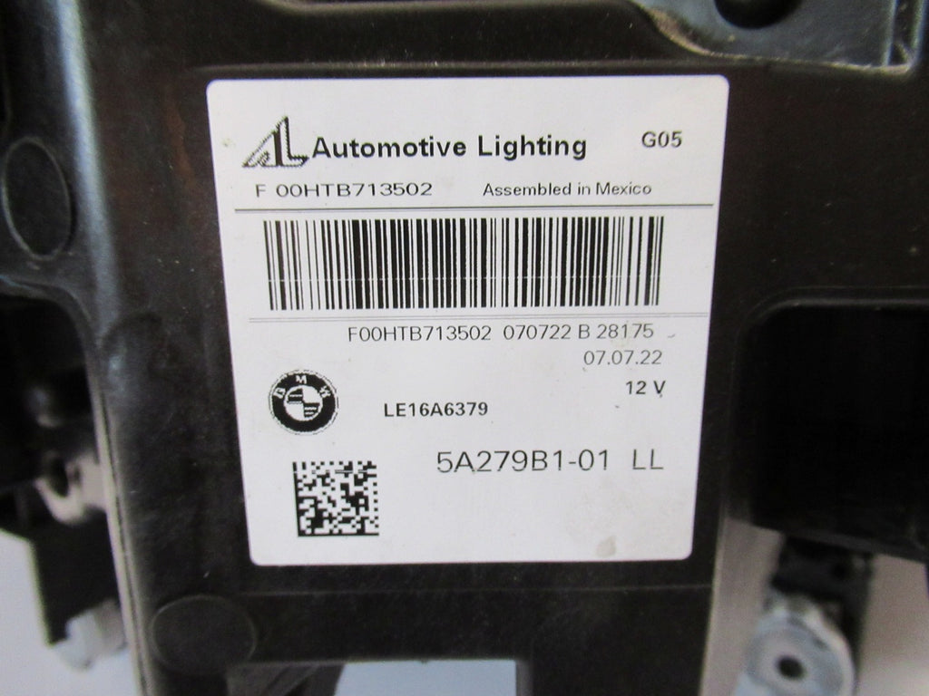 Frontscheinwerfer BMW G05 G06 5A279B1 Laser Links Scheinwerfer Headlight SCH8597169417yn