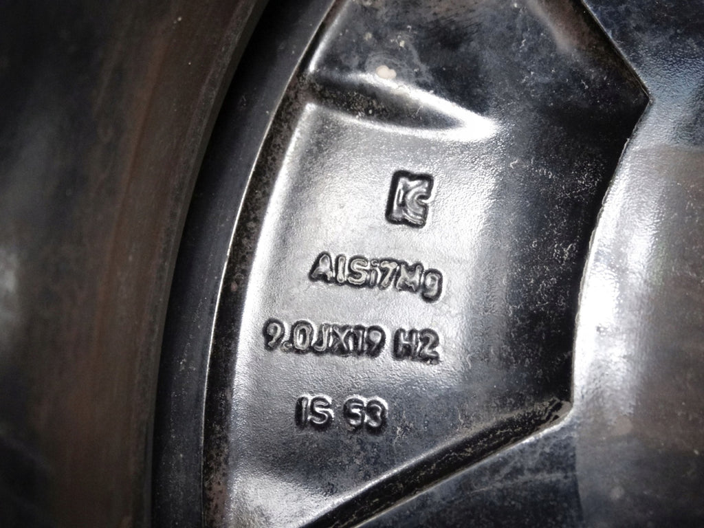 1x Alufelge 19 Zoll 9.0" 5x108 53ET Glanz Schwarz 32327782 Polestar 2 Rim Wheel FEL4388156397jg