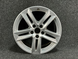 1x Alufelge 17 Zoll 37ET Glanz 8W0601025P Audi A4 B9 Rim Wheel