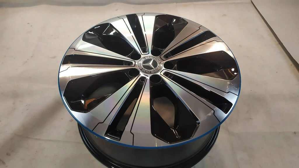 1x Alufelge 19 Zoll 8.0" 5x112 34ET Glanz Schwarz A2934010200 Mercedes-Benz Eqc FEL1551638952tv