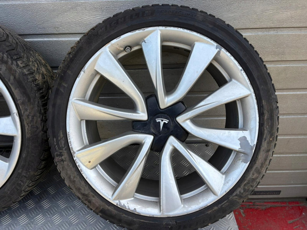 1x Alufelge 19 Zoll 8.5" 5x114.3 1044224-00-B Tesla 3 Rim Wheel FEL7070313609bh