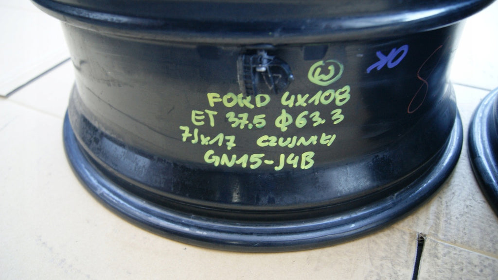 1x Alufelge 17 Zoll 7.0" 4x108 37 5ET GN15-J4B Ford Fiesta I Rim Wheel FEL8954371927pm