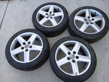 Laden Sie das Bild in den Galerie-Viewer, 4x Alufelge 17 Zoll 7.5" 5x112 45ET 8E0601025E Audi A4 B6 Rim Wheel FEL5402026301ws