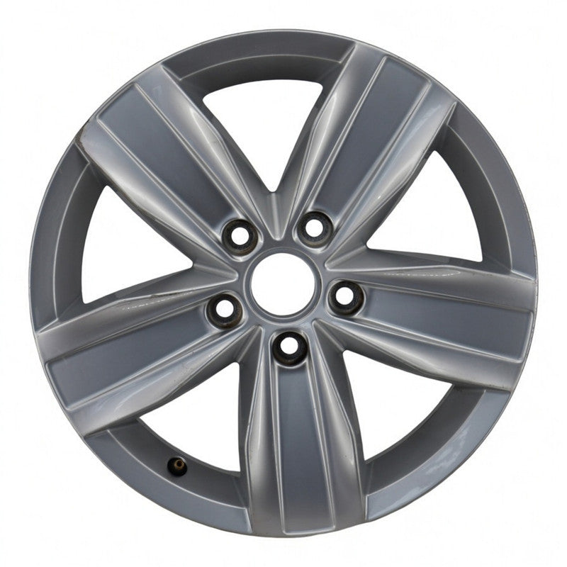 1x Alufelge 16 Zoll 6.0" 5x112 50ET Glanz Silber 2K5601025 VW Caddy Rim Wheel