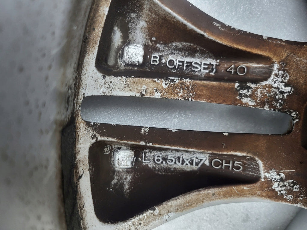 1x Alufelge 17 Zoll 6.5" 5x114.3 40ET Glanz Silber 40300BR07A Nissan Qashqai I FEL1386680135ie