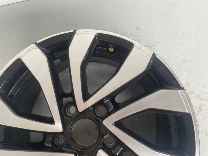 1x Alufelge 16 Zoll 7.0" 5x112 48ET Glanz Schwarz 5H0601025AC VW Golf Viii FEL6795830605la