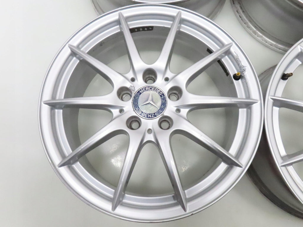 4x Alufelge 17 Zoll 6.5" 5x112 49ET Silber A2464010102 Mercedes-Benz W246 FEL7578144865ll