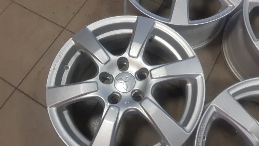 4x Alufelge 16 Zoll 6.5" 5x114.3 Mitsubishi I W Rim Wheel FEL5922893404yk
