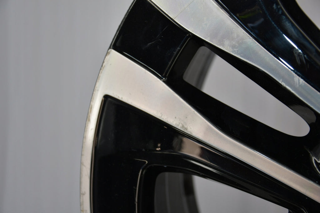 1x Alufelge 17 Zoll 6.5" 5x112 44ET Glanz Schwarz A1774012900 Mercedes-Benz
