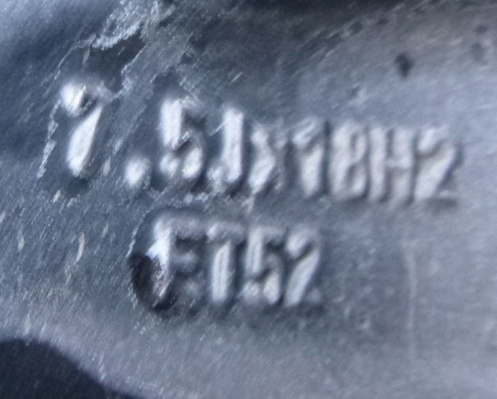 1x Alufelge 18 Zoll 7.5" 5x112 52ET A4474010501 Mercedes-Benz Vito W447 FEL3675917606cw