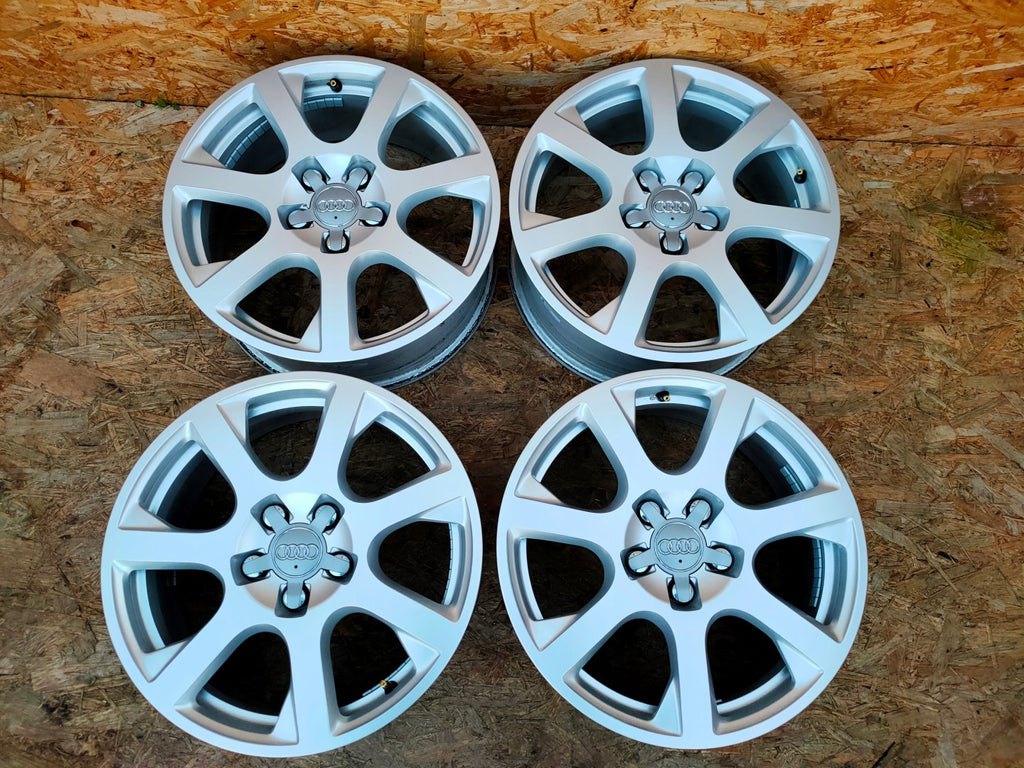 4x Alufelge 17 Zoll 7.0" 5x112 37ET Glanz Silber 8R0601025E Audi Q5 Rim Wheel FEL7803959667hy