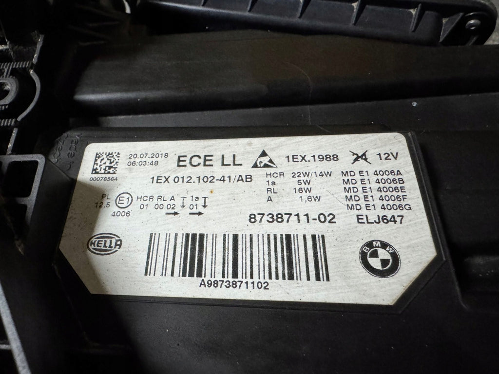 Frontscheinwerfer BMW F30 F31 8738712 8738711 Ein Satz Scheinwerfer Headlight SCH9696549292so