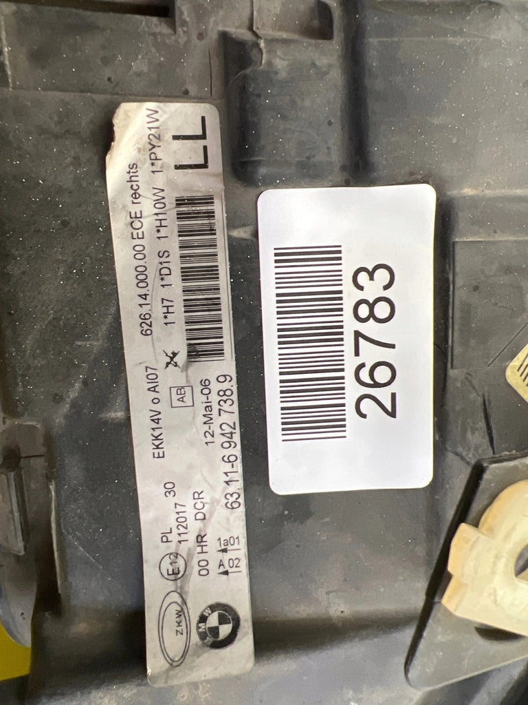 Frontscheinwerfer BMW E91 E90 69427389 Xenon Rechts Scheinwerfer Headlight