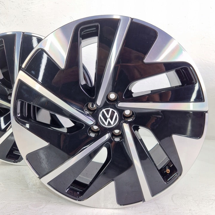 4x Alufelge 19 Zoll 8.0" 5x112 45ET Schwarz 14B601025C VW I Rim Wheel FEL2564764536vo