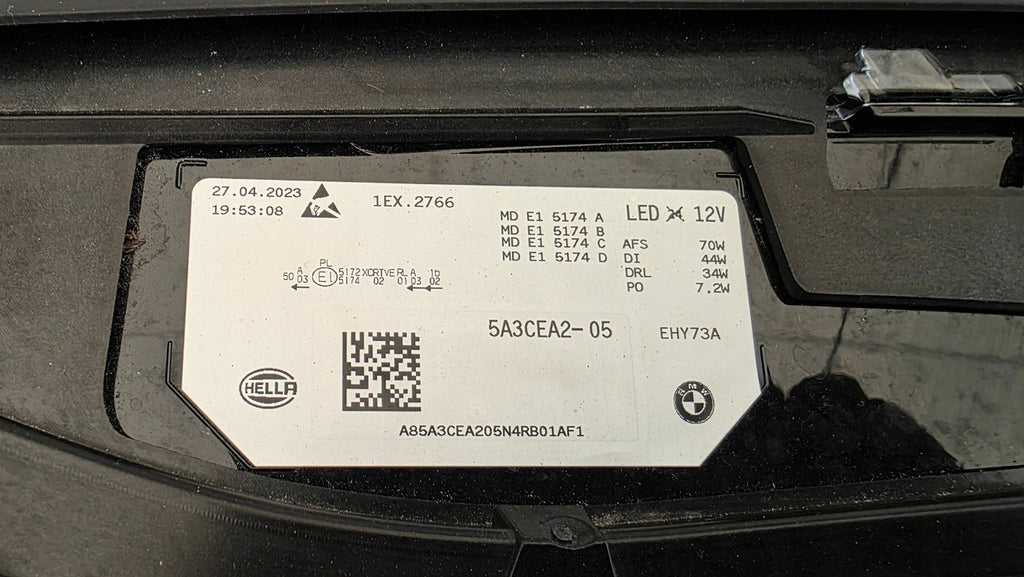 Frontscheinwerfer BMW IX I20 5A3CEA2-05 Laser Rechts Scheinwerfer Headlight SCH1467277788hy