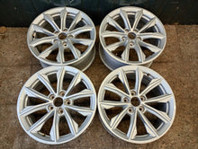 Laden Sie das Bild in den Galerie-Viewer, 1x Alufelge 17 Zoll 8.0" 5x112 39ET Glanz Silber 80A601025 Audi Q5 1 Rim Wheel FEL7333880707xn
