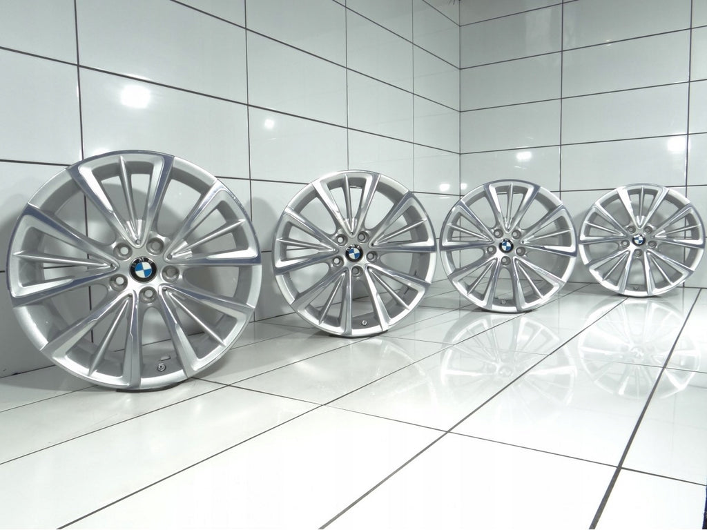 4x Alufelge 18 Zoll 8.0" 5x112 30ET Glanz Silber 6867339 BMW G32 G11 G12 FEL1433204630si