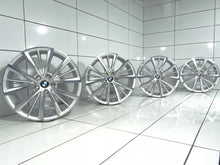 Laden Sie das Bild in den Galerie-Viewer, 4x Alufelge 18 Zoll 8.0" 5x112 30ET Glanz Silber 6867339 BMW G32 G11 G12 FEL1433204630si