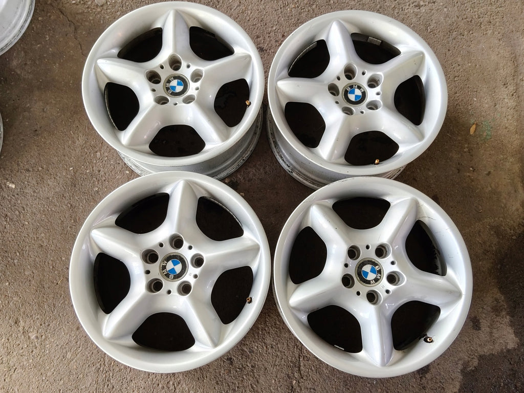 4x Alufelge 17 Zoll 7.5" 5x120 40ET Glanz Silber 1096159-13 BMW Rim Wheel FEL5679292514rv