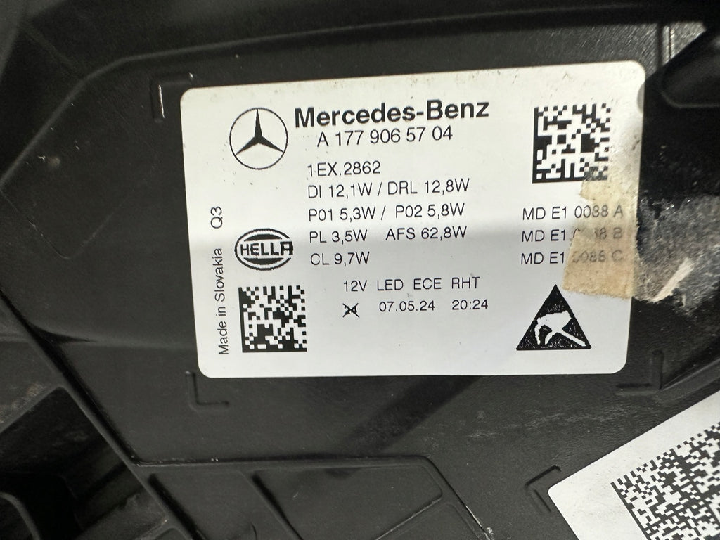Frontscheinwerfer Mercedes-Benz W177 I A1779065704 LED Links Headlight SCH5488941287ll