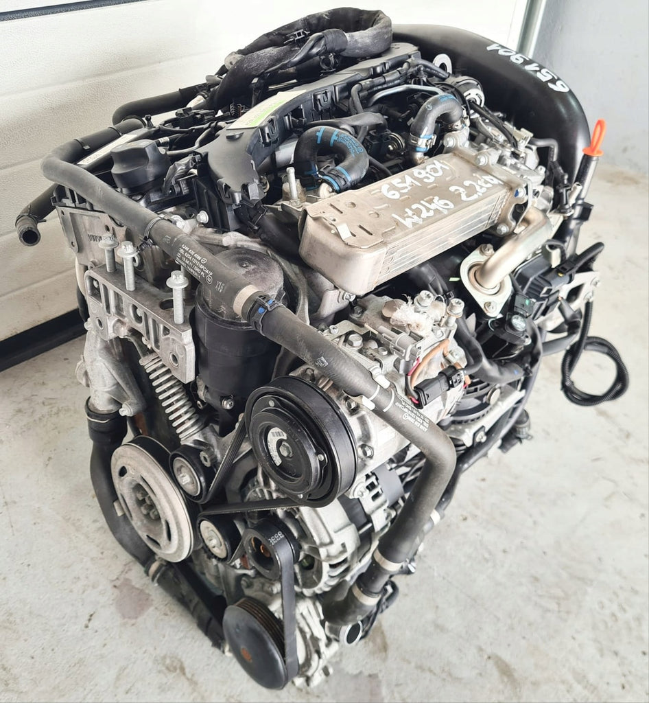 Motor Mercedes-Benz W246 651910 2.2 CDI 2012 Diesel Engine Komplett