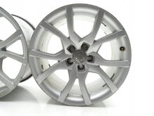 Laden Sie das Bild in den Galerie-Viewer, 4x Alufelge 18 Zoll 8.5" 5x112 29ET Glanz Silber 8T0601025E Audi A4 B6 B7 FEL9995433135xf