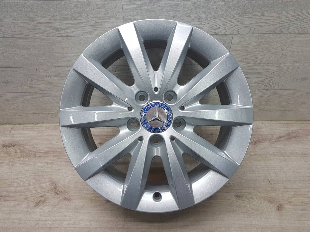 4x Alufelge 16 Zoll 6.5" 5x112 49ET A2464010202 Mercedes-Benz W246 W242 FEL6525813669mi