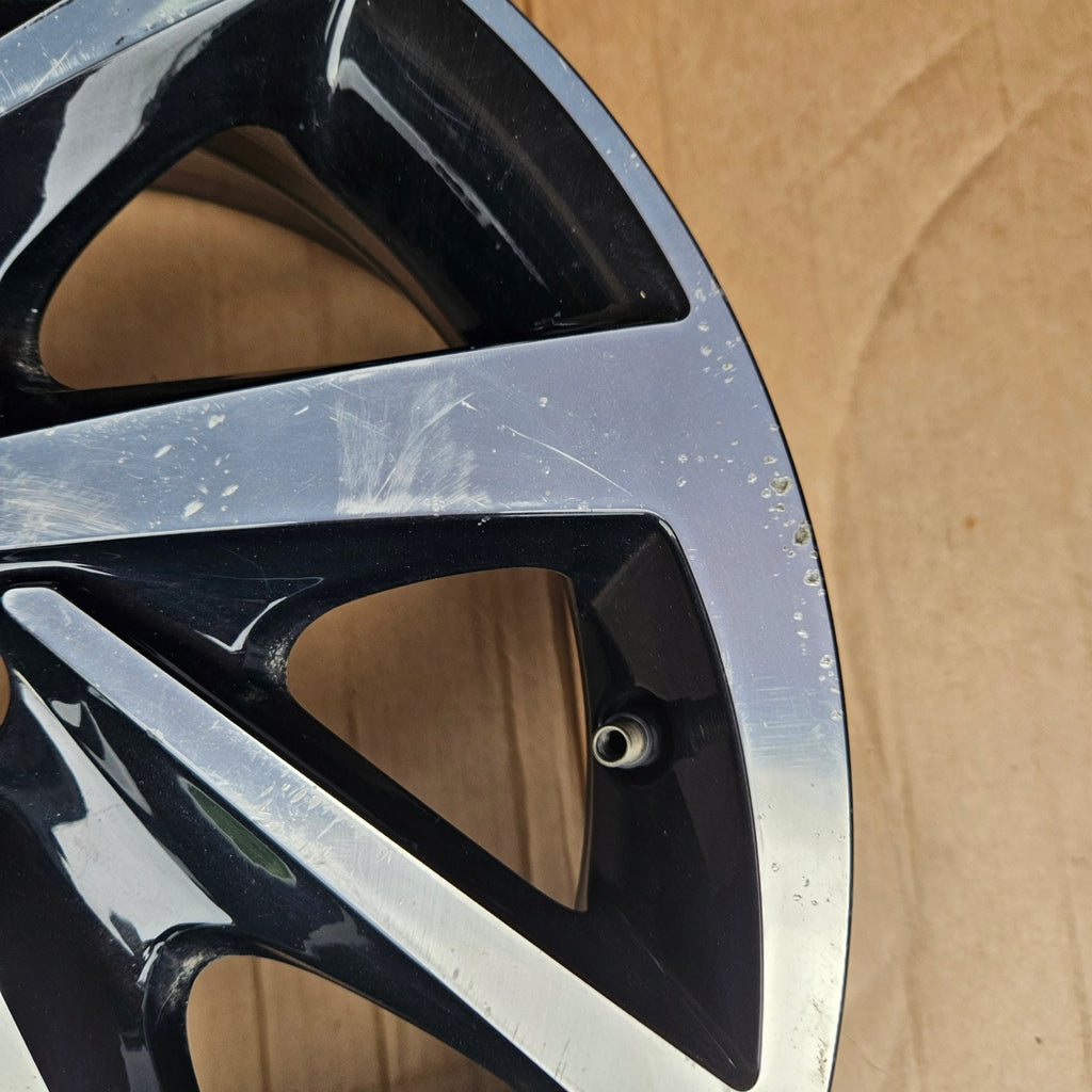 1x Alufelge 15 Zoll 5.5" 5x100 40ET Schwarz 2G0601025 VW Polo Rim Wheel FEL9303975856tw