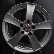 Laden Sie das Bild in den Galerie-Viewer, 4x Alufelge 16 Zoll 6.5" 5x112 38ET Glanz Silber KBA50290 VW Golf VII I FEL6945485099gr