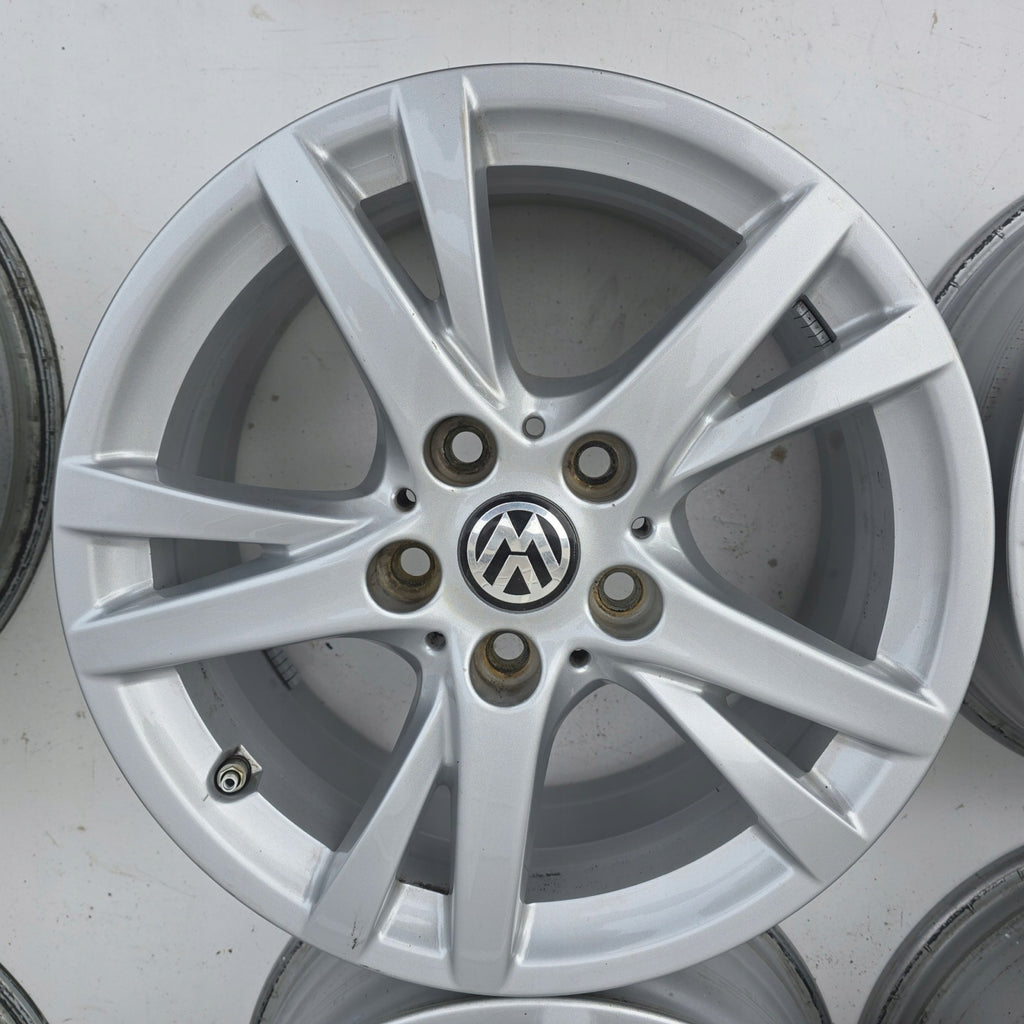 4x Alufelge 16 Zoll 7.0" 5x112 52ET BMW 4 Caddy V Golf VII Touran Rim Wheel FEL4650160740nf