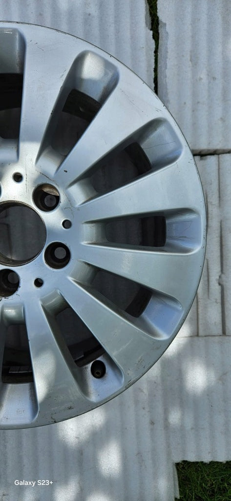 1x Alufelge 16 Zoll 7.0" 5x112 42ET Glanz Silber A2044010602 Mercedes-Benz FEL7079807939yp