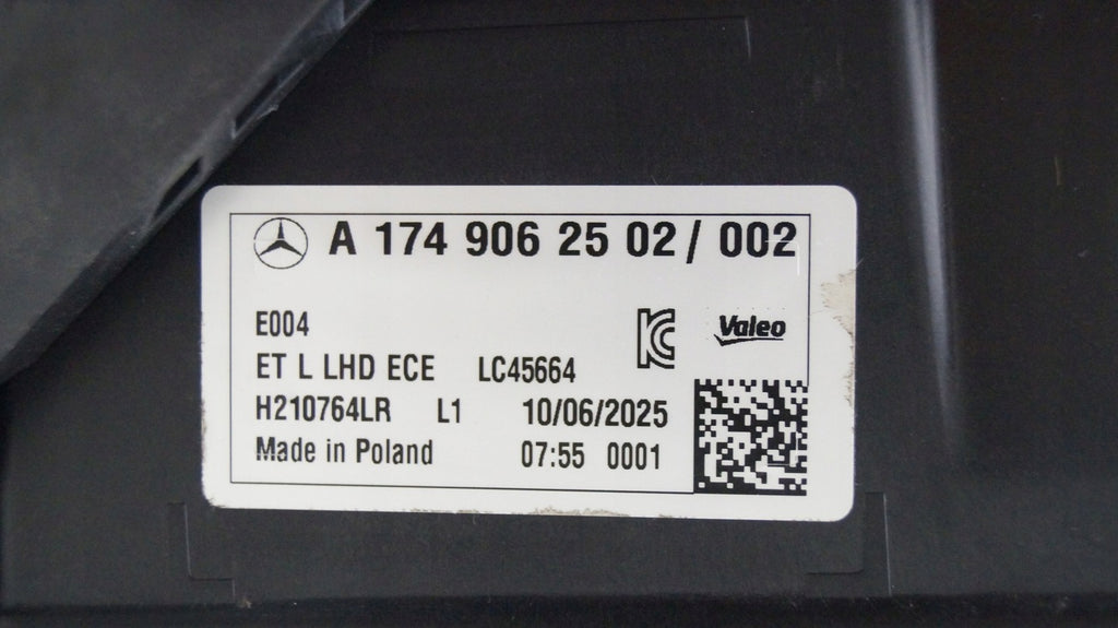 Frontscheinwerfer Mercedes-Benz Cla 1749062502 LED Links Scheinwerfer Headlight SCH7188286482jl