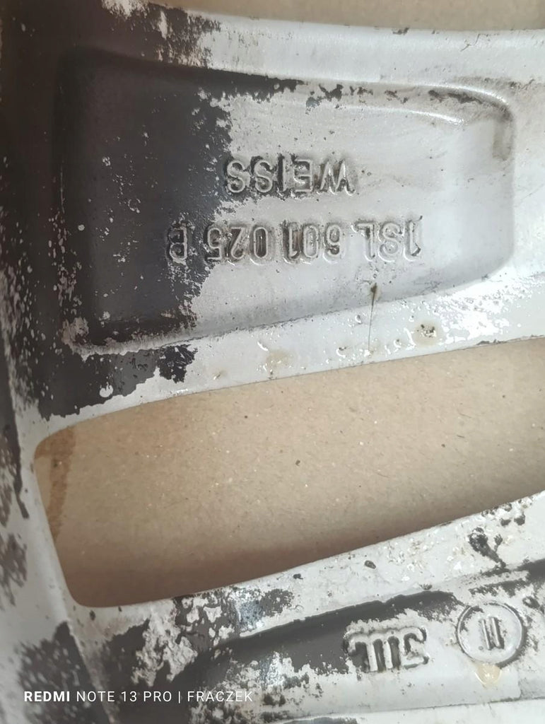 1x Alufelge 14 Zoll 5.0" 4x100 35ET 1SL601025B Seat Mii Rim Wheel FEL2728725384vs