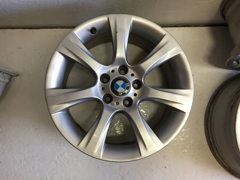 1x Alufelge 18 Zoll 8.0" 5x120 34ET Matt Silber 6796246 BMW F30 Rim Wheel