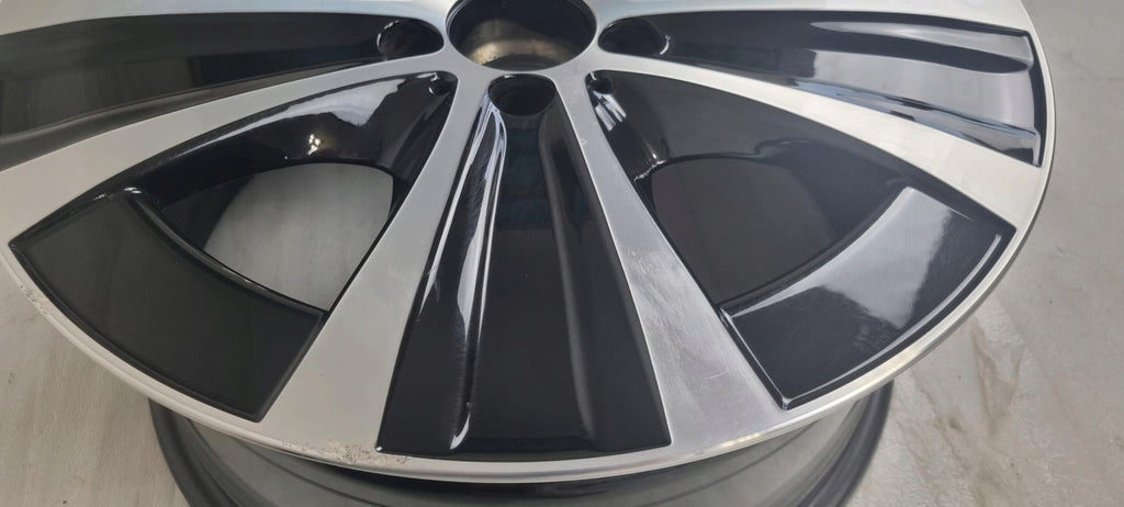 1x Alufelge 18 Zoll 8.0" 5x112 43ET Glanz Schwarz A2134013700 Mercedes-Benz W213 FEL2624464695vo