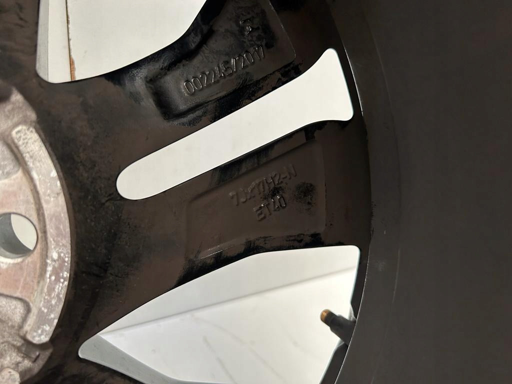 1x Alufelge 17 Zoll 7.0" 5x112 40ET Glanz 5NA601025AL VW Tiguan Rim Wheel FEL6347703249am