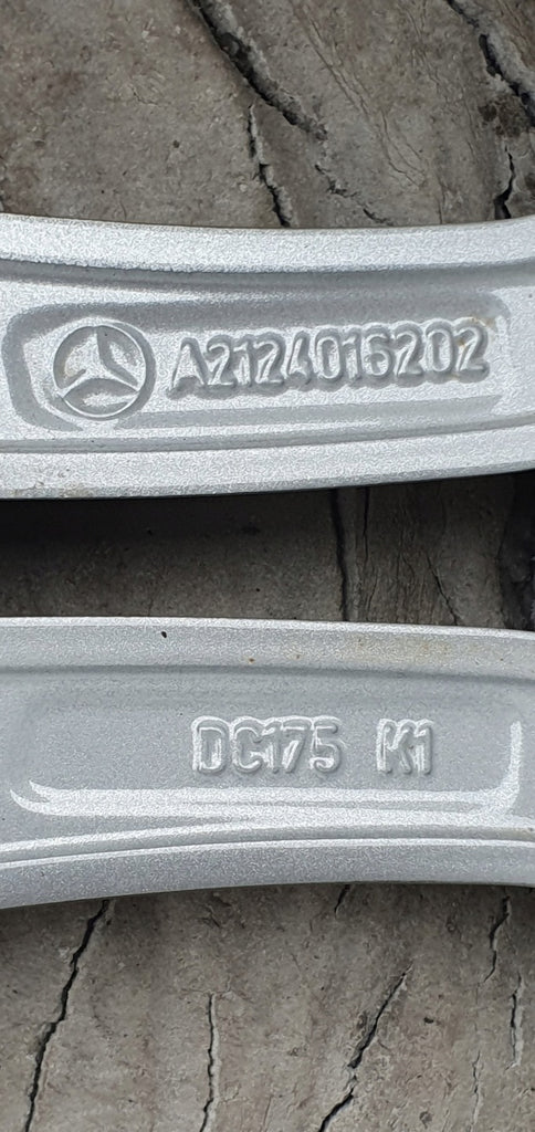 1x Alufelge 18 Zoll 8.5" 5x112 48ET A2124016202 Mercedes-Benz W212 Rim Wheel FEL6079214176gl