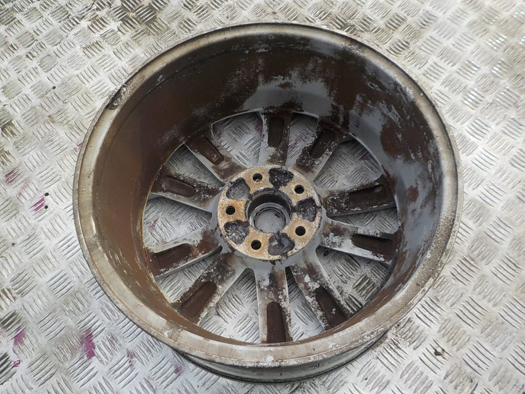 1x Alufelge 17 Zoll 7.0" 5x114.3 40ET Glanz Schwarz Nissan Qashqai I J10 FEL5572956483fw