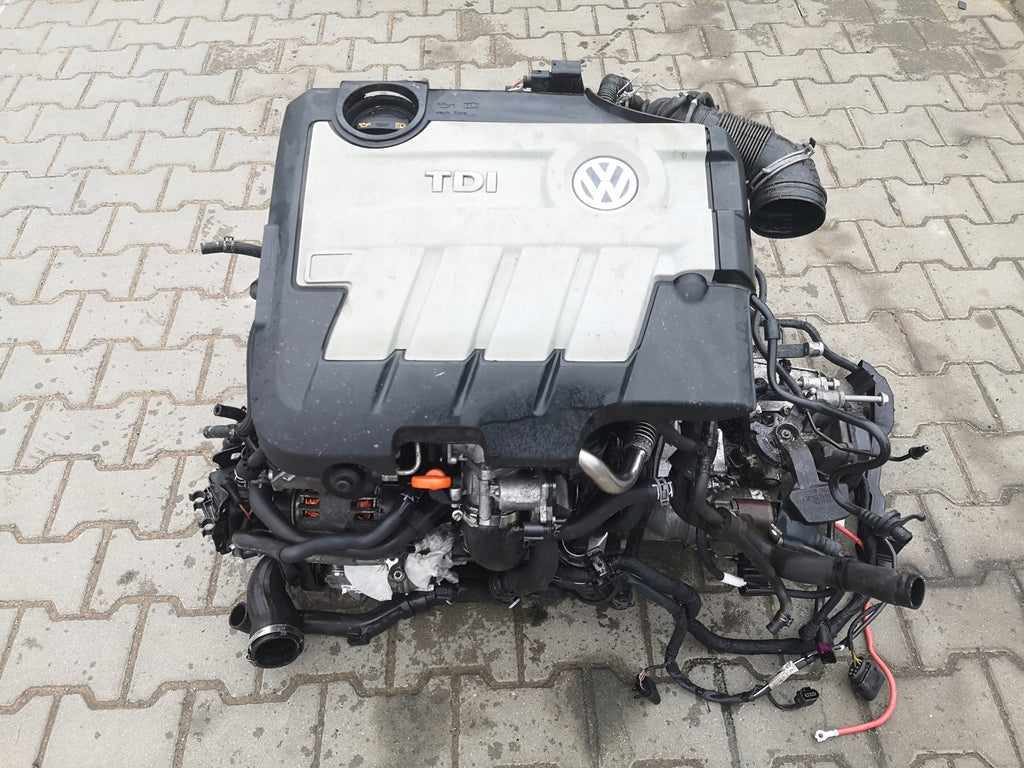 Motor Audi Skoda VW 2.0 TDI CBD 160TYSKM 257TKm Diesel Engine Komplett